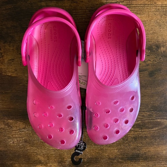 Translucent crocs - Picture 1 of 2